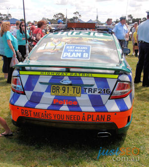 Ford FPV Police Highway Patrol car - new livery