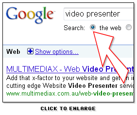 'Video Presenter' search results