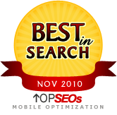 Mobile Website Optimisation award