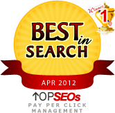 #1 Pay Per Click Management Company April 2012